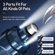 electric pet nail grinder, view 4 - MRSLM