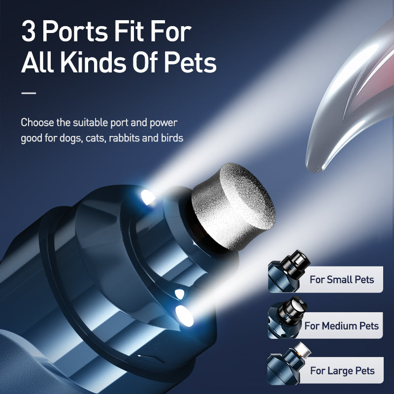 electric pet nail grinder, view 4 - MRSLM