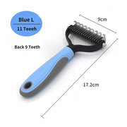 pet deshedding brush, view 5 - MRSLM