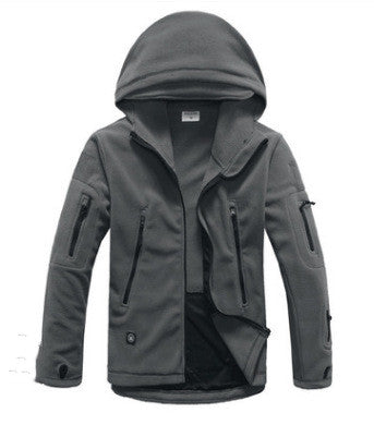 Men's thermal fleece tactical jacket, view 7 - MRSLM