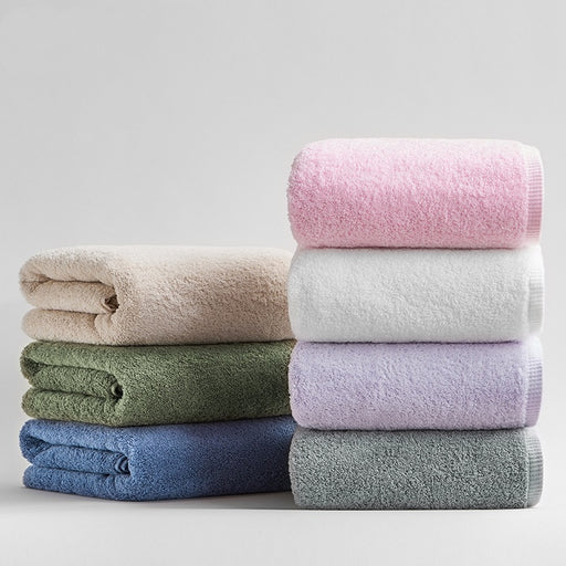 Pure cotton thickened bath towel - MRSLM