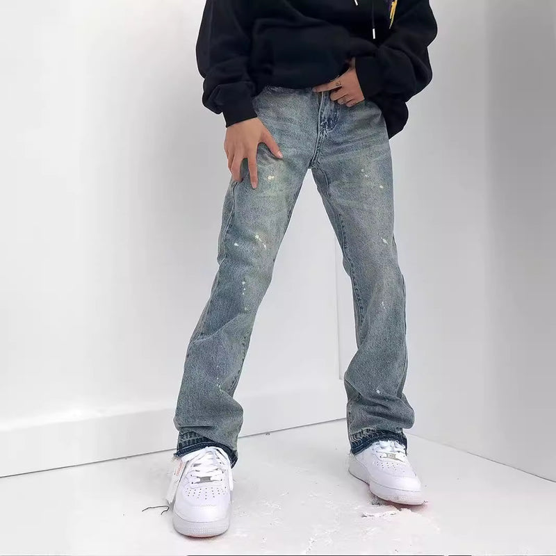 Loose Street Straight Long Pants