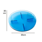 nordic acrylic round tray, view 2 - MRSLM