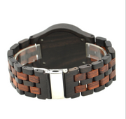 classic wooden watch red sandalwood, view 3 - MRSLM