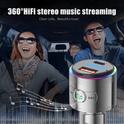 Bluetooth 5.3 FM transmitter, view 3 - MRSLM