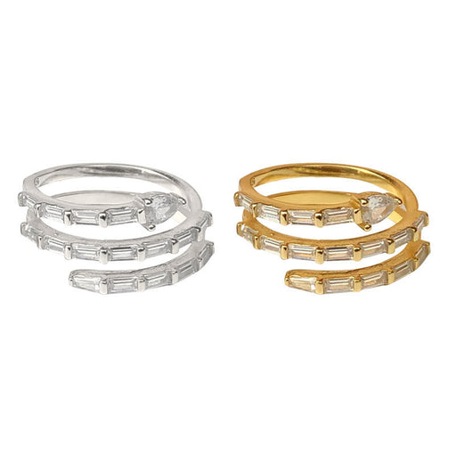 minimalist wave ring - MRSLM