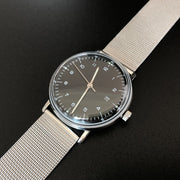 Retro wave mirror quartz watch, view 5 - MRSLM