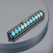 luminous car parking number plate, view 2 - MRSLM