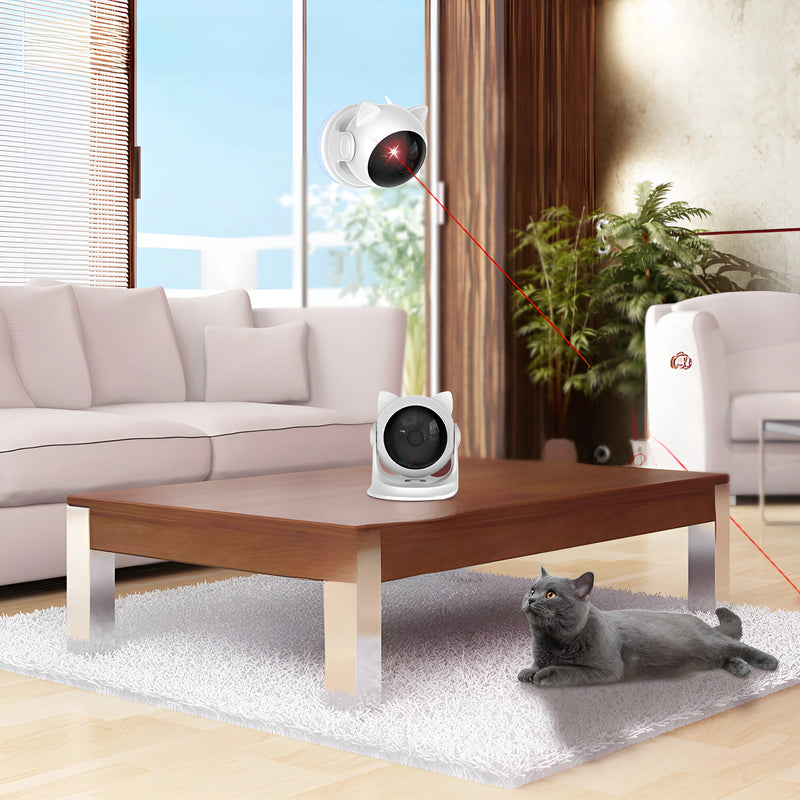 automatic cat laser toy, view 4 - MRSLM