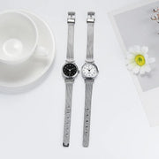 Silver stainless steel women's watch, view 5 - MRSLM