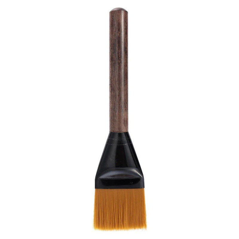 wood handle car interior cleaning brush, view 2 - MRSLM