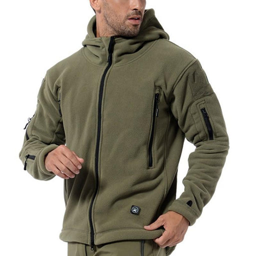 Men's thermal fleece tactical jacket - MRSLM