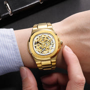 Men's hollow automatic mechanical watch - MRSLM