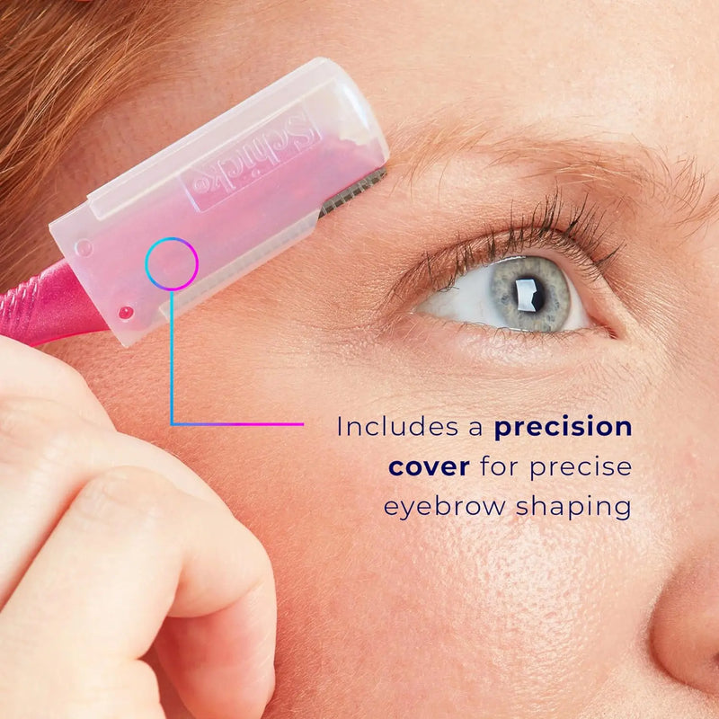 Precision facial and eyebrow razors for women, view 4 - MRSLM