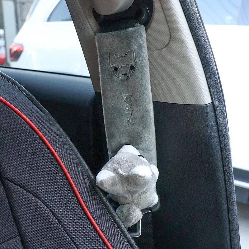 3D cartoon car seat belt shoulder pad, view 10 - MRSLM