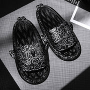 cute shark couple casual slippers, view 17 - MRSLM