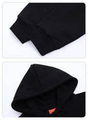 Men's skull finger print hoodie, view 3 - MRSLM