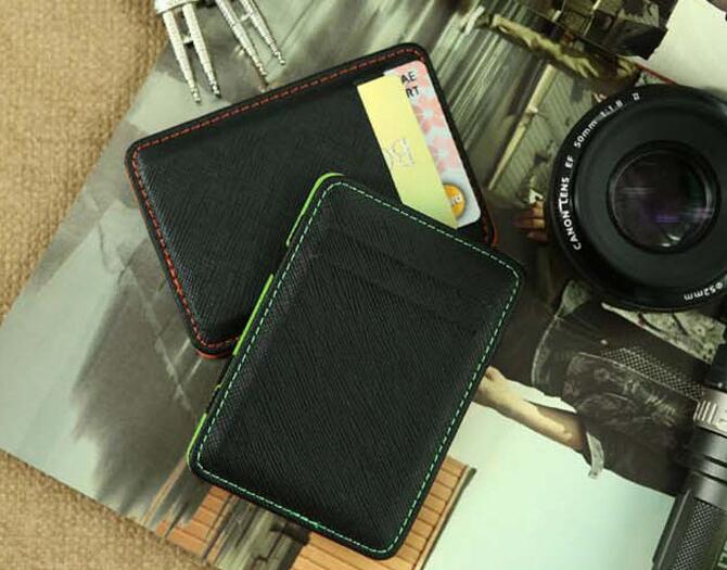men's minimalist bifold wallet, view 2 - MRSLM