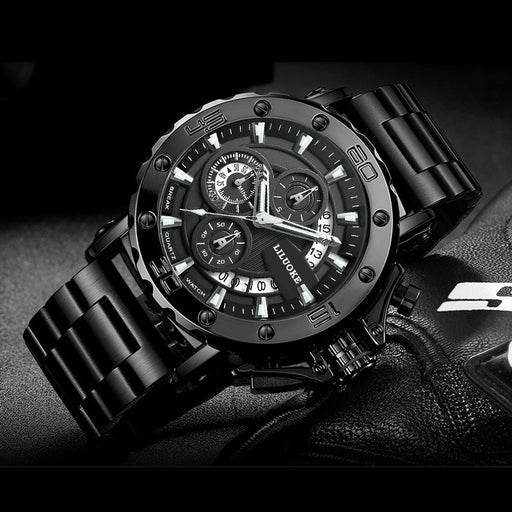 thick men's quartz watch - MRSLM