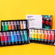 75ml waterproof acrylic paint set, view 3 - MRSLM