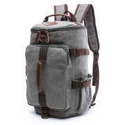 cylinder canvas backpack, view 3 - MRSLM