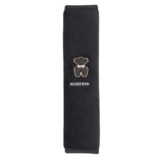 plush cartoon bear seat belt pad - MRSLM