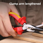 6-inch insulated diagonal pliers, view 3 - MRSLM