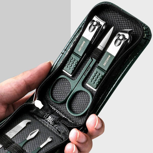 portable 6-piece manicure and pedicure set - MRSLM