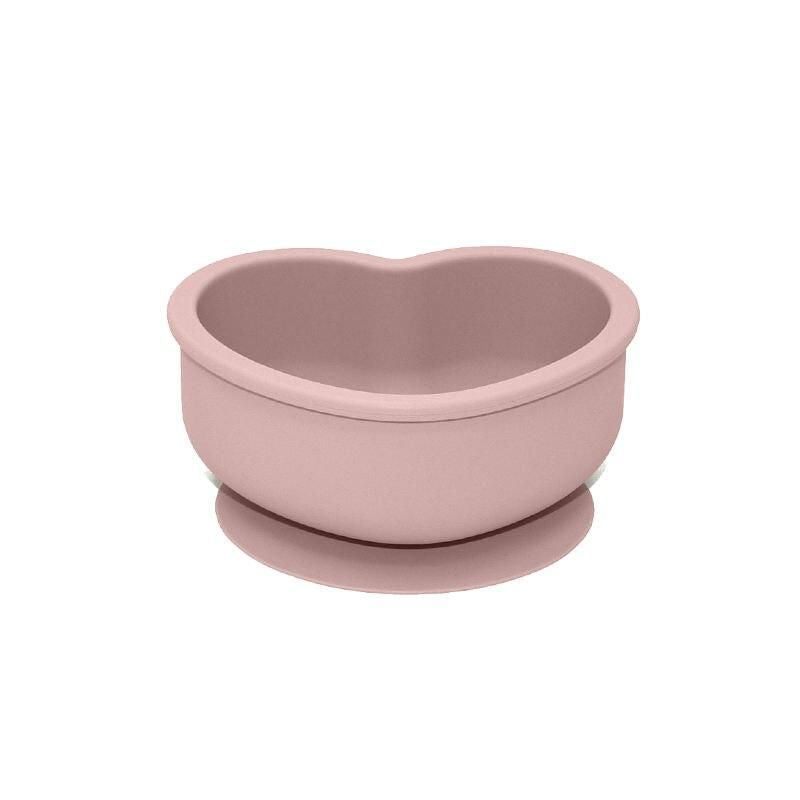 silicone baby feeding bowl with suction base, view 3 - MRSLM