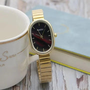 small oval quartz watch for women - MRSLM