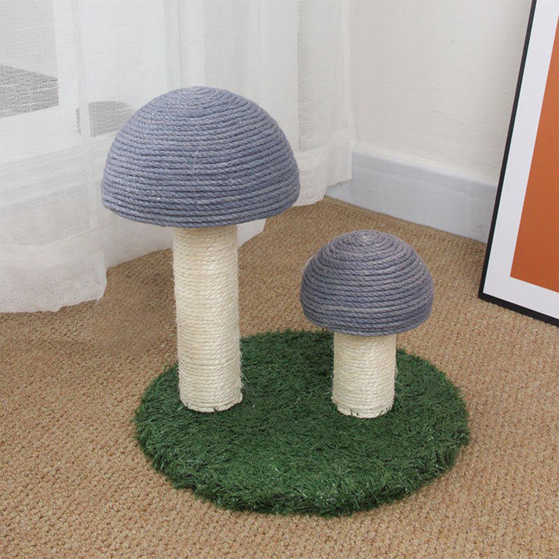 mushroom cat climbing frame, view 2 - MRSLM