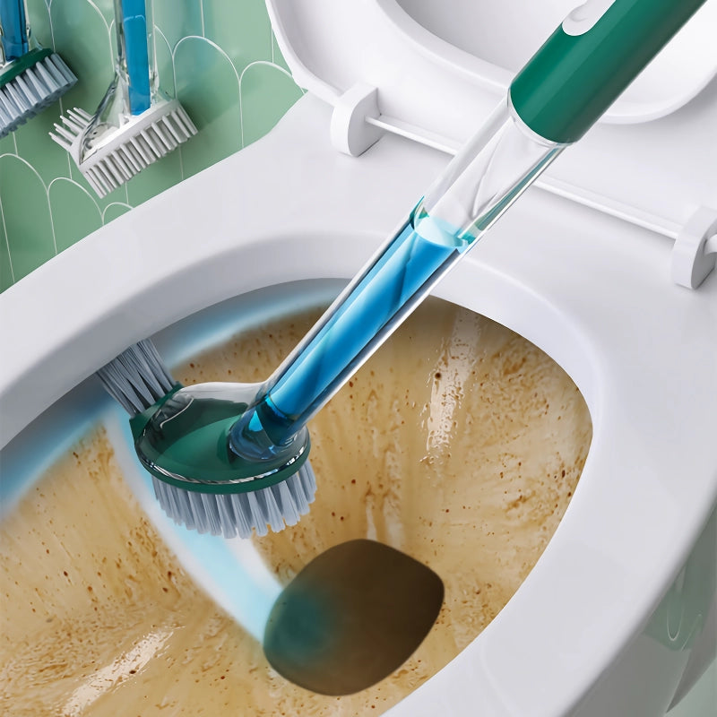 toilet brush with long handle, view 6 - MRSLM