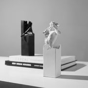 Abstract sculpture bookend pair - MRSLM