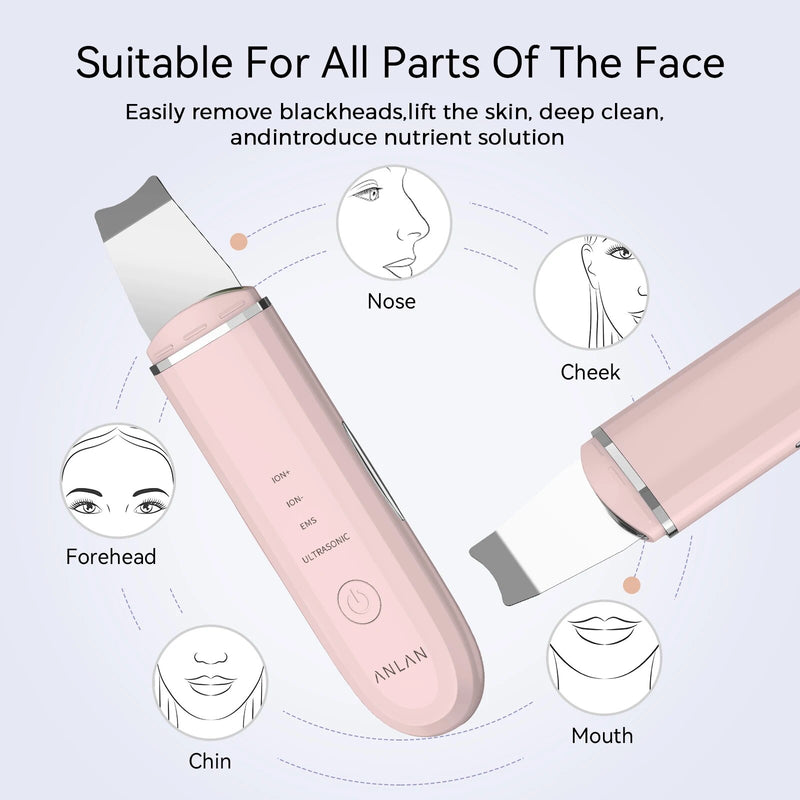 ultrasonic skin scrubber, view 6 - MRSLM