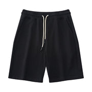 Retro cotton terry sweat shorts, view 5 - MRSLM