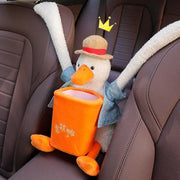 cartoon car trash bin and tissue holder, view 3 - MRSLM
