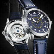 Men's automatic mechanical leather watch - MRSLM