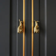 Retro snail brass cabinet handle - MRSLM