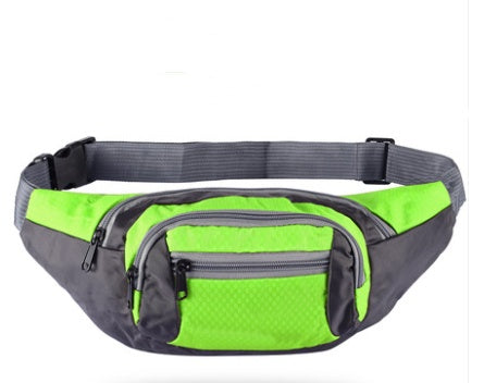 Waterproof Canvas Multi-pocket Phone Chest Bag