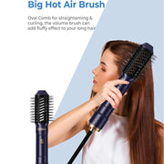 6-in-1 hair dryer brush, view 8 - MRSLM