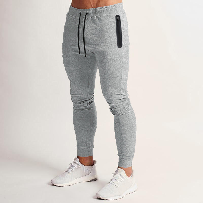 men's casual sports fitness running pants, view 4 - MRSLM