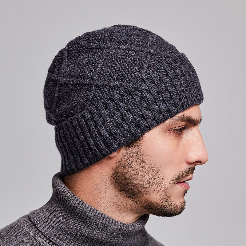 warm knitted wool hat - MRSLM