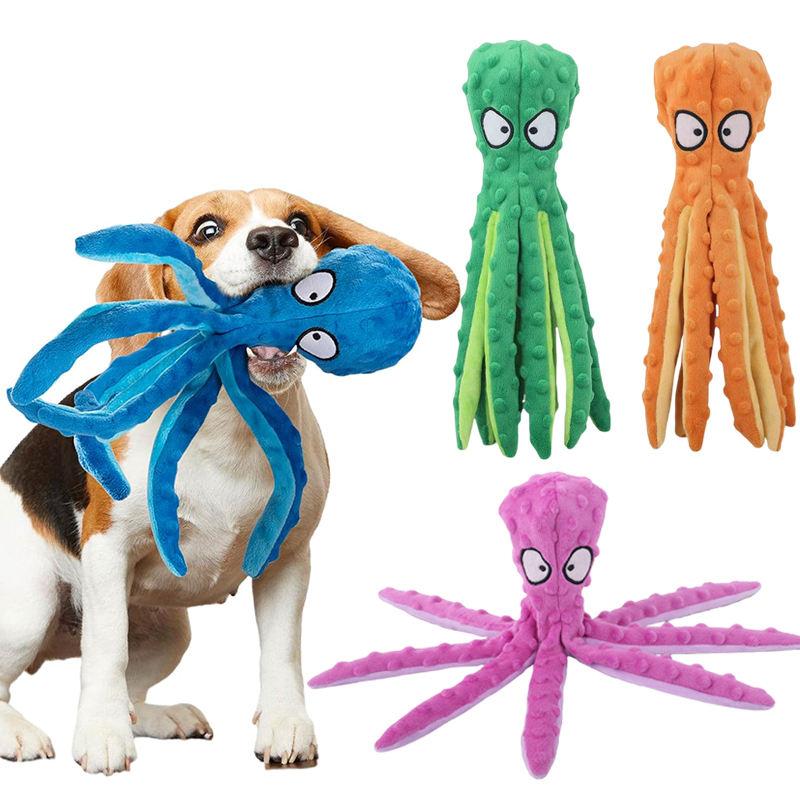 octopus chew toy for dogs - MRSLM
