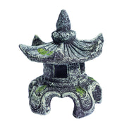 resin ancient pavilion aquarium decoration, view 8 - MRSLM
