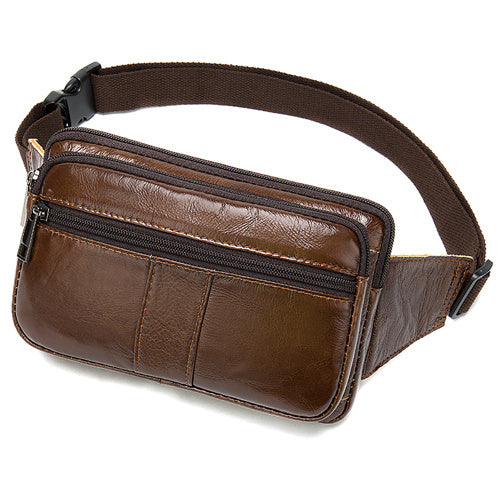 men's leather waist bag - MRSLM