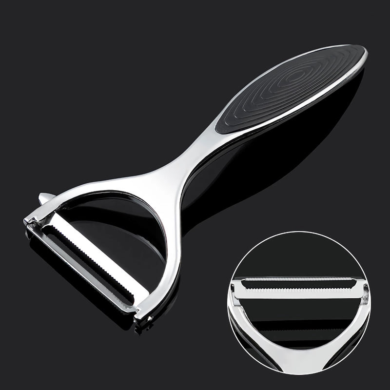 stainless steel kitchen peeler and cutter, view 4 - MRSLM