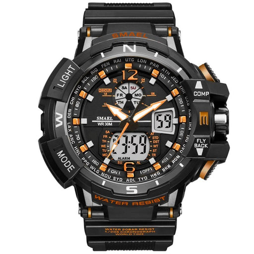 dual display sports watch, view 6 - MRSLM