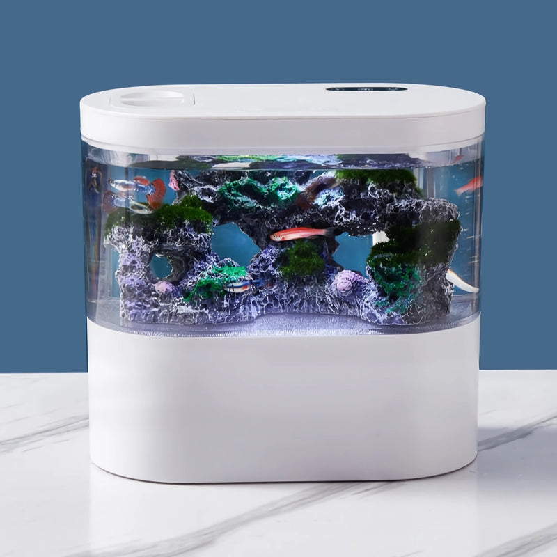 mini self-circulation goldfish tank, view 7 - MRSLM