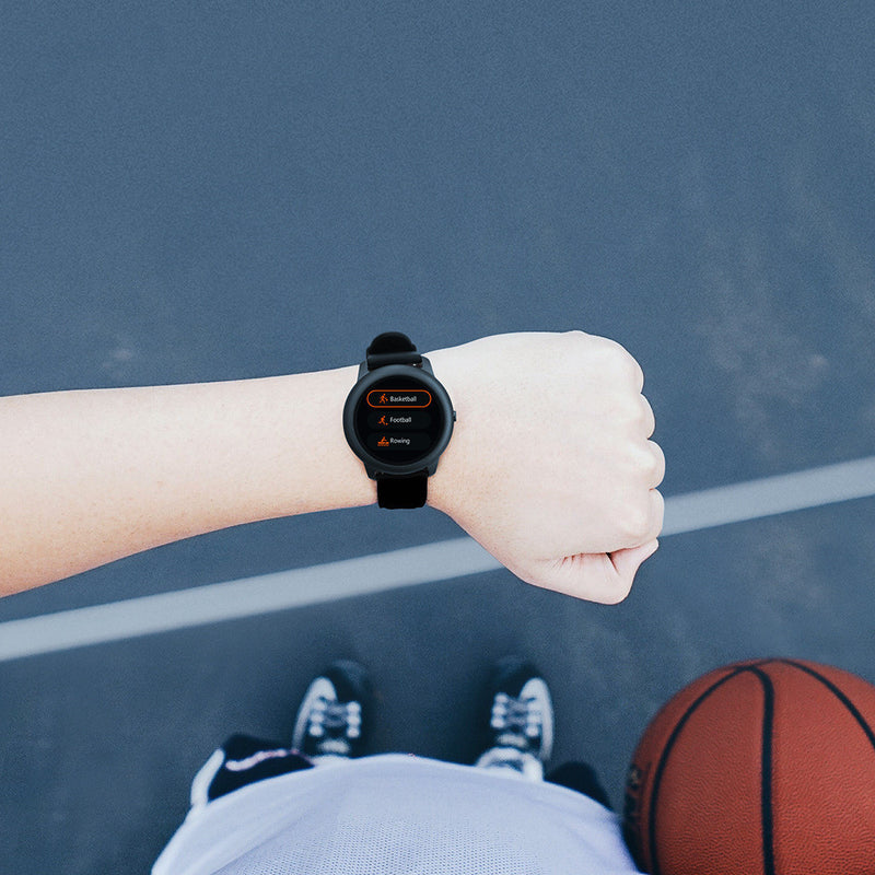 sports metal case smart watch, view 4 - MRSLM