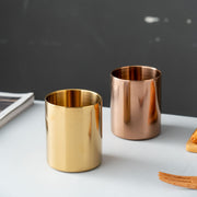 stainless steel cylinder pen holder, view 9 - MRSLM